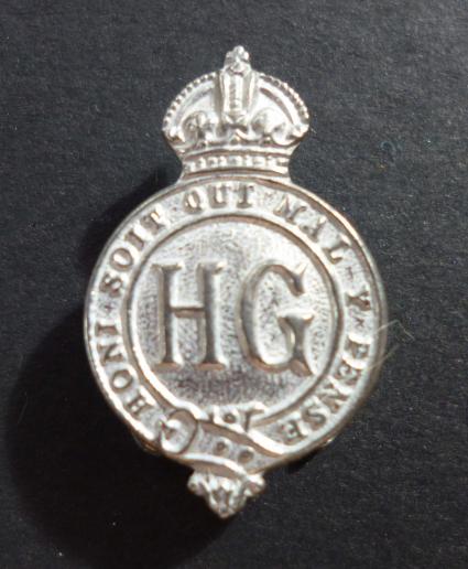 WWII Homeguard members lapel badge.