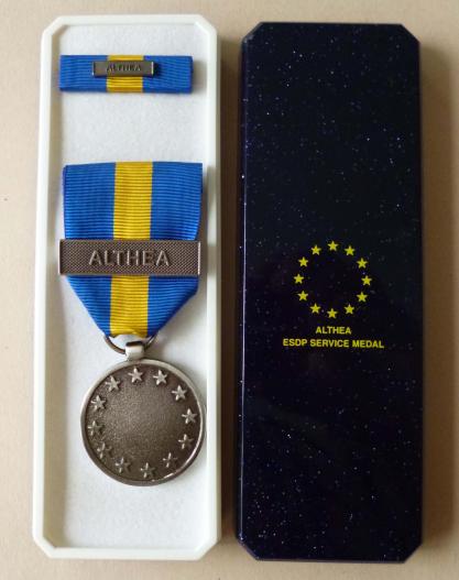 EU : European Security & Defence Policy Service Medal with 