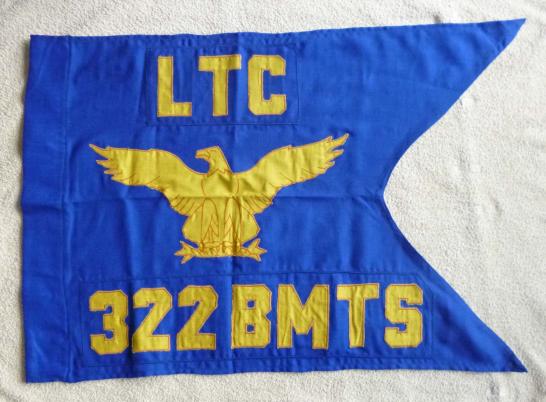 USA : USAF Pennant of the Lackland Training Centre, 322nd Basic Military Training Squadron.