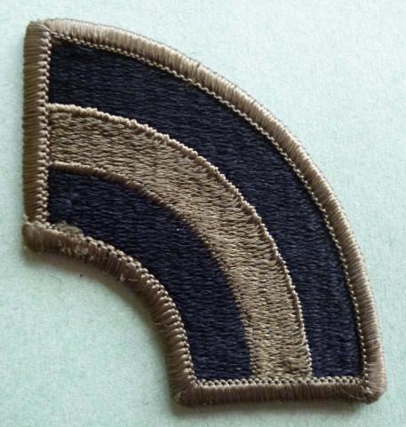 USA : 42nd Infantry Division Shoulder Flash - Subdued version.