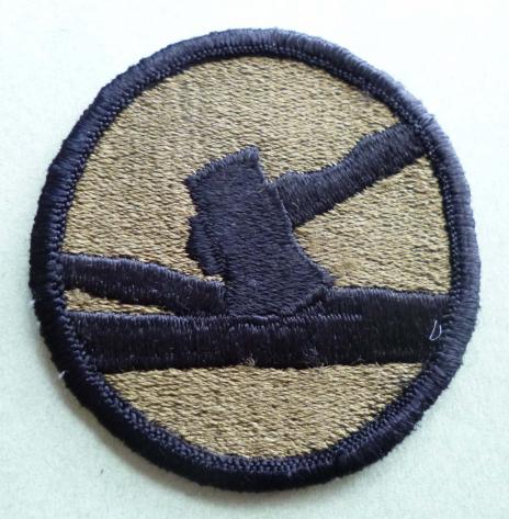 USA : 84th Infantry Division Shoulder Flash - Subdued version.