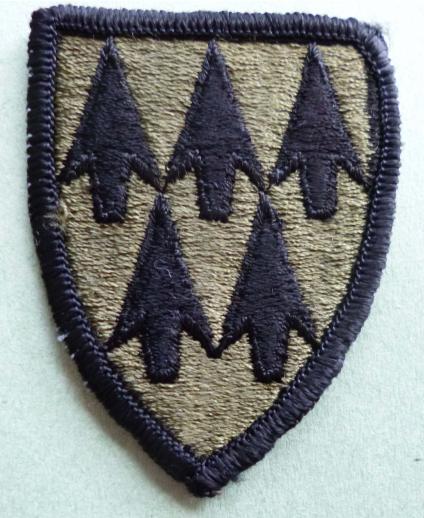 USA : 32nd Air and Missile Defence Command Shoulder Flash - Subdued version.