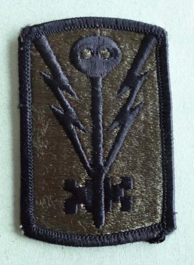 USA : 501st Military Intelligence Brigade Shoulder Flash - Subdued version.