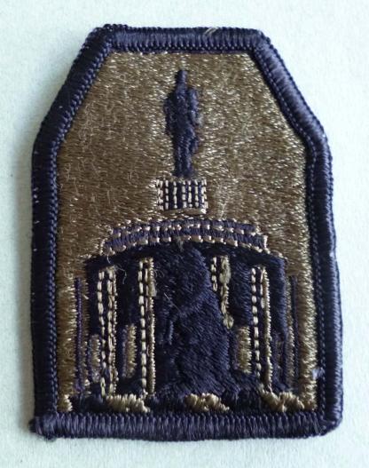 USA : Oregon National Guard Headquarters Shoulder Flash - Subdued version.