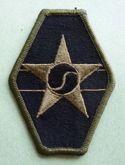 USA : Combined Field Army Shoulder Flash - Subdued version.