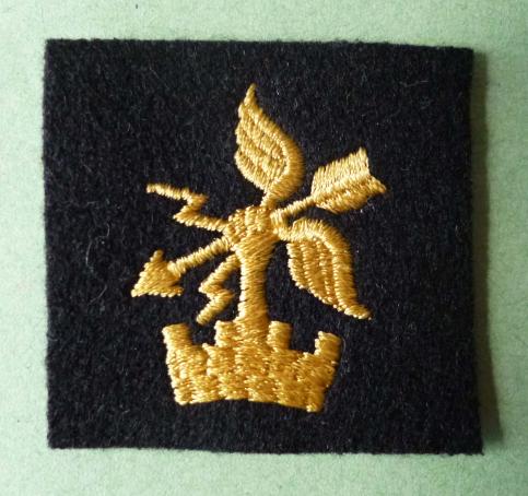 Tyne Electrical Engineers Machine-embroidered Formation badge.