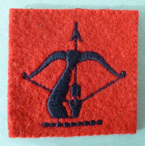 Anti-Aircraft Command Machine embroidered Shoulder Flash.