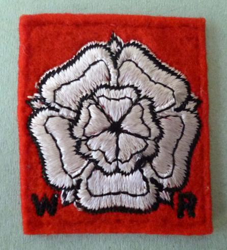 West Riding Army Cadet Force Machine-embroidered Shoulder Flash.
