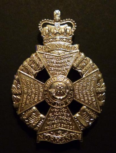 The Rifles Officers' Crossbelt-plate.  .