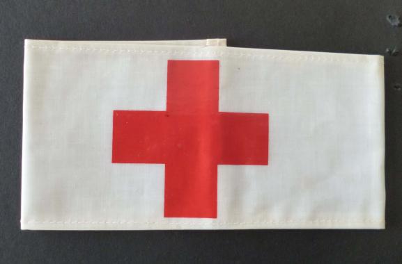 Medic / Stretcher-bearer's Red Cross Armband.