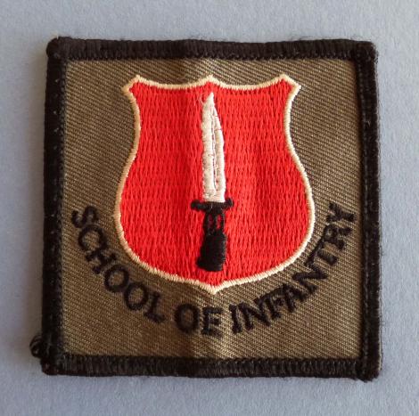 School of Infantry Shoulder Flash (TRF).