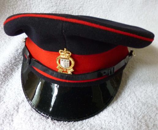 Royal Army Ordnance Corps Other-ranks Peaked Service Cap.