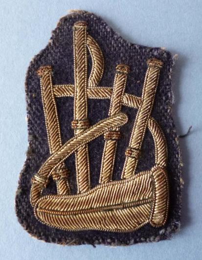 Army Bagpiper's Armbadge.