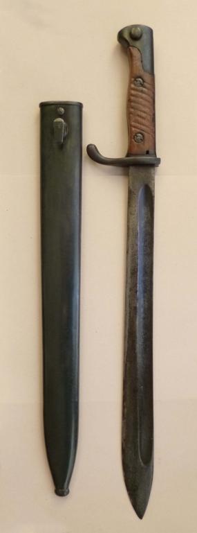 Imperial : German S98/05 nA Bayonet with Scabbard.