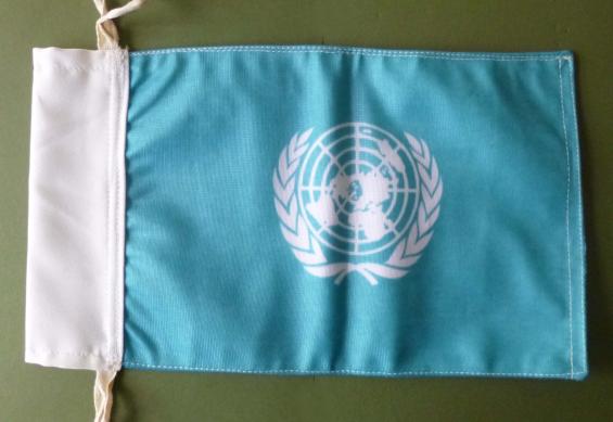 United Nations :  Vehicle Flag / Pennant.