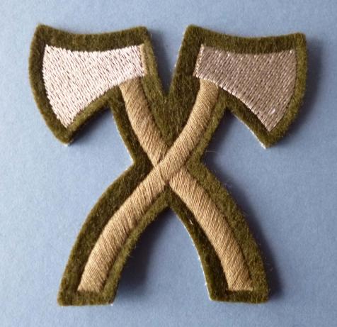 British Army Assault Pioneers' Machine-embroidered Armbadge.