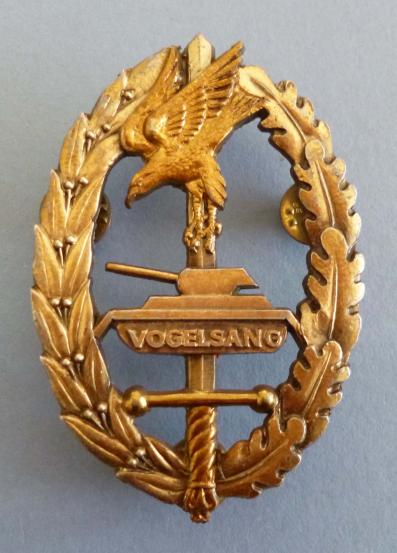 BRD / Belgium : Beret Badge for the Vogelsang NATO Training Camp Administration Staff.