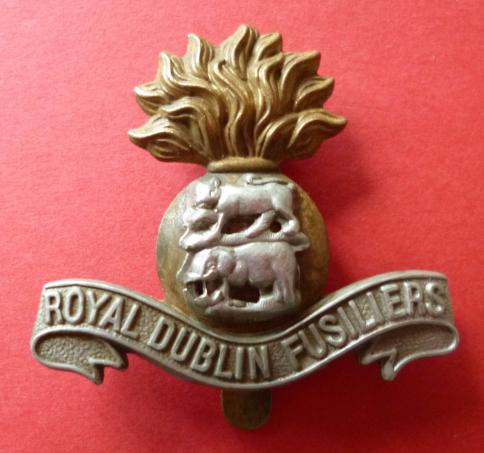 Royal Dublin Fusiliers Regimental cap Badge.