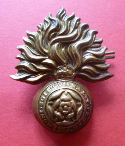 The Royal Fusiliers (City of London Regiment) Cap-badge.