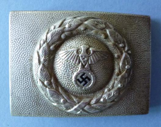 Third Reich : Deutsche Luftsport-Verband (DLV) Other-ranks' Belt-buckle.