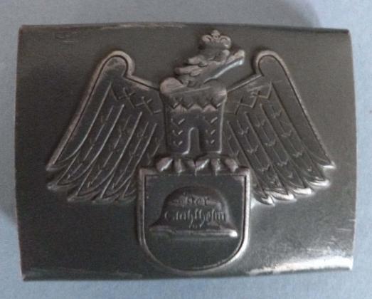 Weimar / Third Reich : Stahlhelmbund Other-ranks' Belt-buckle.