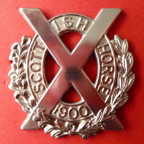 Scottish Horse pre-1903 Pattern Cap Badge..