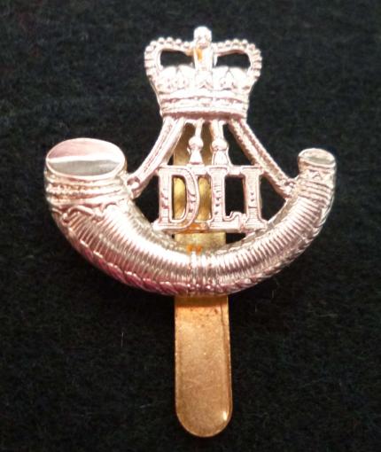 Durham Light Infantry (Queen's crown) Cap Badge.