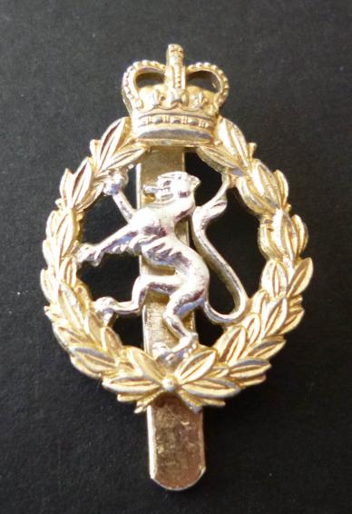 Women's Royal Army Corps Staybrite Cap-badge.