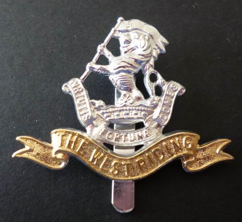 The Duke of Wellington's (West Riding Regiment) Staybrite Cap-badge.