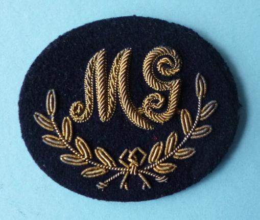 Army Medium Machine-gun Marksman's No1 dress Armbadge.