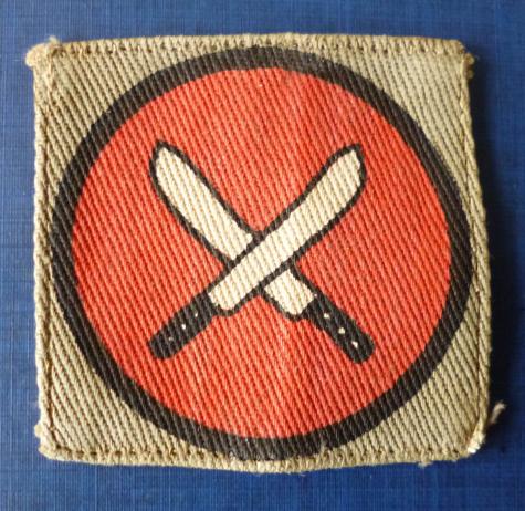 WW2 Headquarters East Africa Command Printed Army Shoulder-flash.