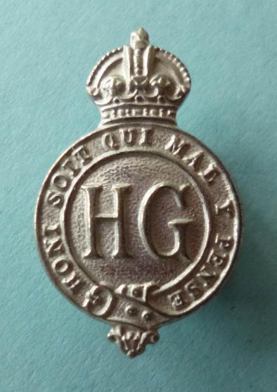 WWII Homeguard members lapel badge.