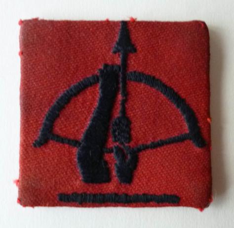 Anti-Aircraft Command Machine-embroidered Shoulder-flash.