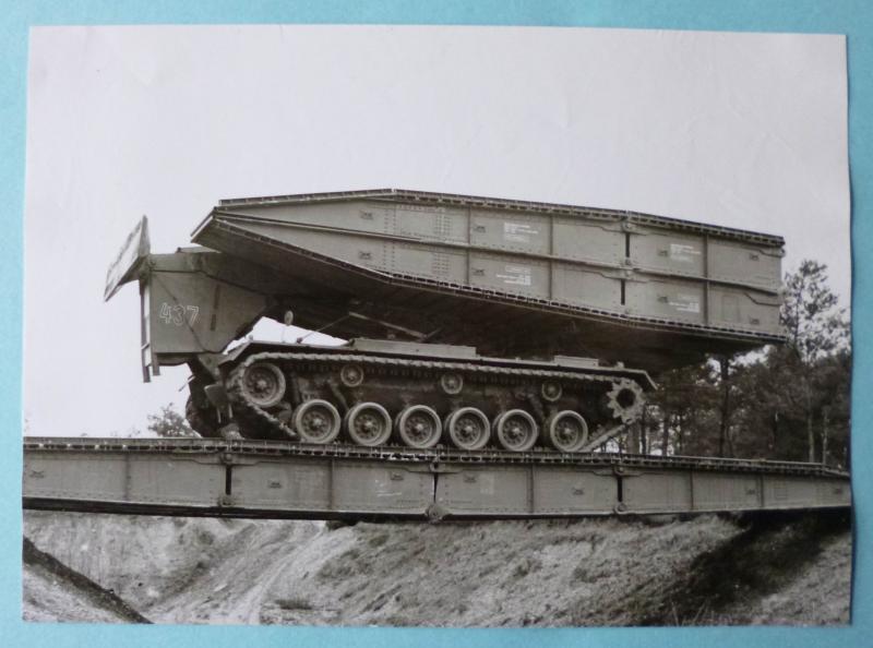 BRD : Early Bundeswehr Official Photo of an Armoured Bridging Vehicle.