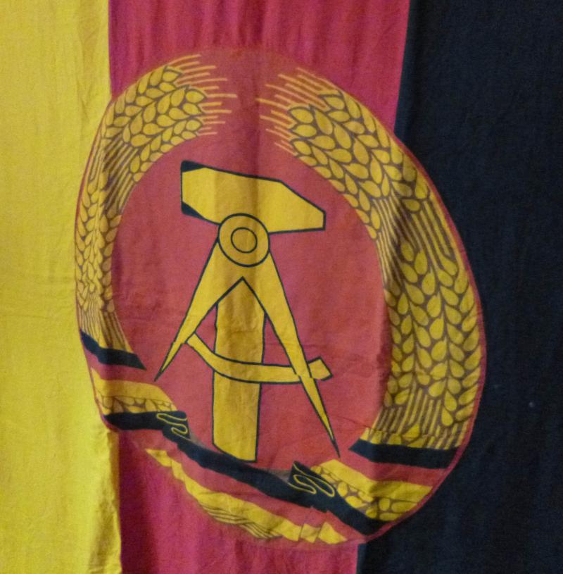 East Germany (DDR) : National House-flag / Drape.