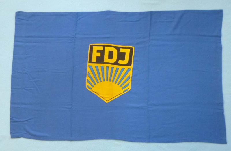 East Germany (DDR) : Freie Deutsche Jugend (FDJ) Flag.