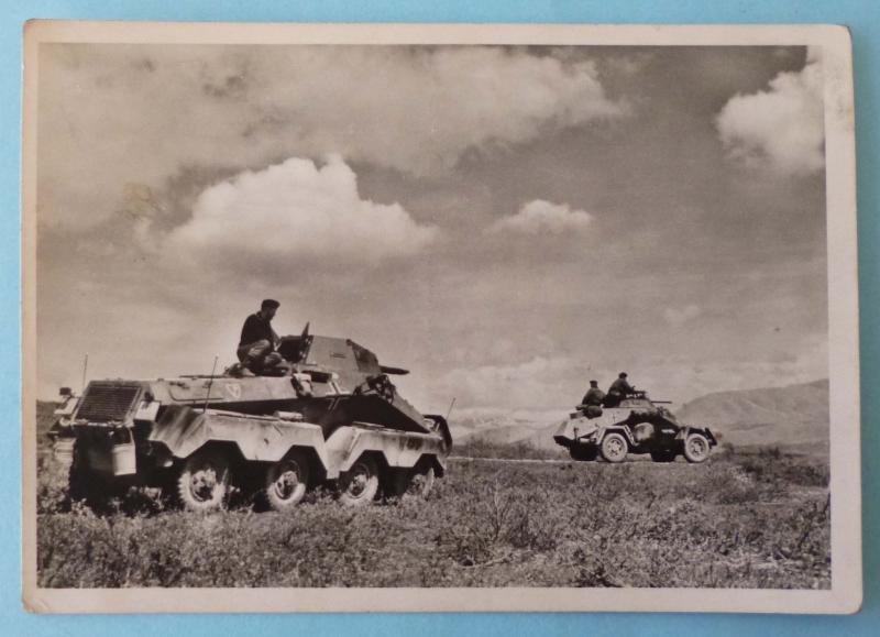 Third Reich : Postcard from the 'Unsere Waffen-SS' Series - 