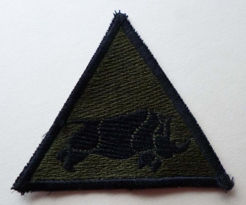 1st (UK) Armoured Division Shoulder-flash / TRF - Subdued version.