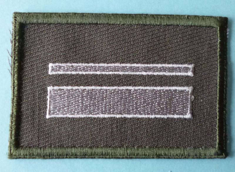 East German (DDR) : NVA Rank-patch for an Unterfeldwebel.