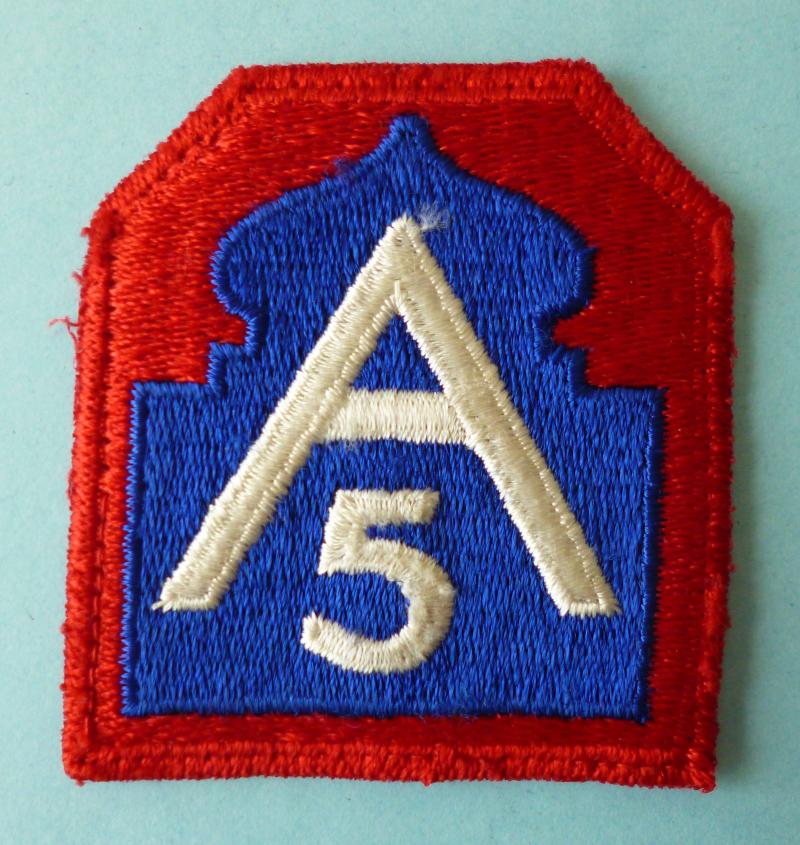 USA : WW2 5th Army Shoulder-flash.