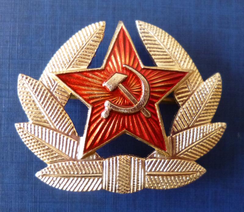 USSR : Soviet Army Other-ranks' Cap-badge.