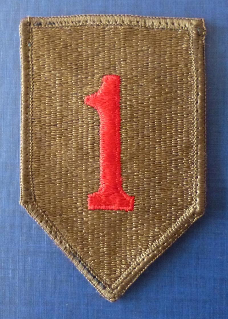 USA : Army 1st Infantry Division Shoulder-patch.