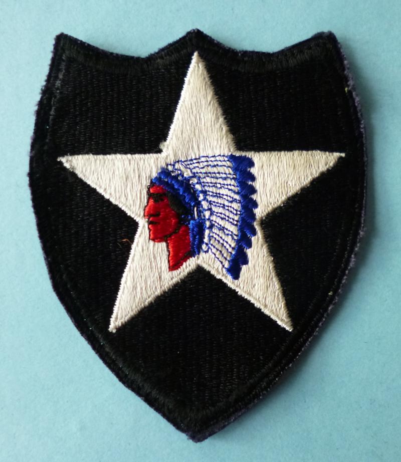 USA : WW2 2nd Infantry Division Shoulder-flash.