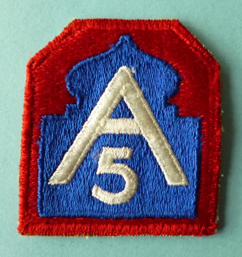 USA : WW2 5th Army Shoulder-flash.