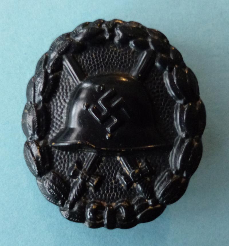 COPY : Third Reich 1939 'Spanish' Wound Badge in Black.