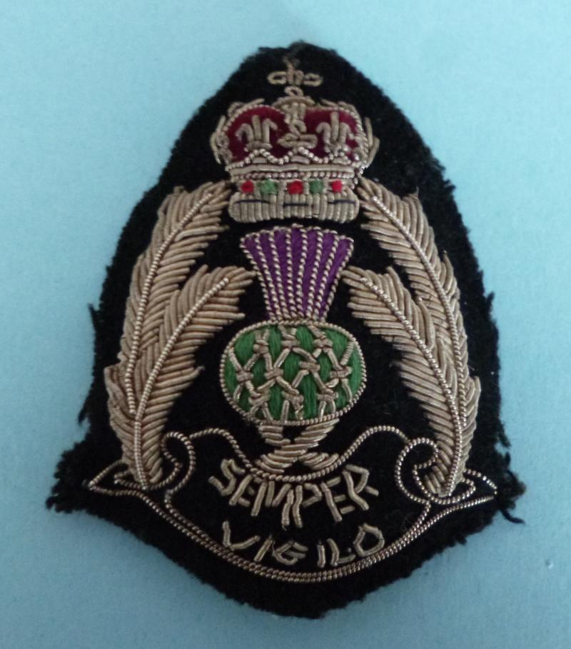 Scottish Police Officer's cap-badge.