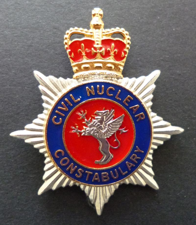 Civil Nuclear Constabulary Cap-badge.