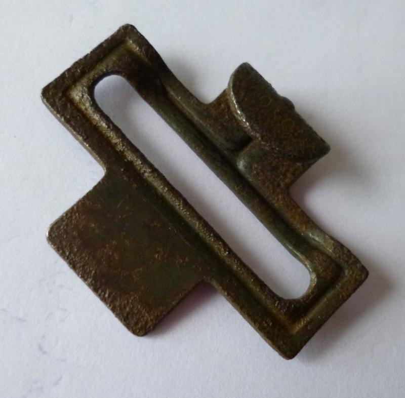 Third Reich : Original Steel Wehrmacht Belt End-hook.