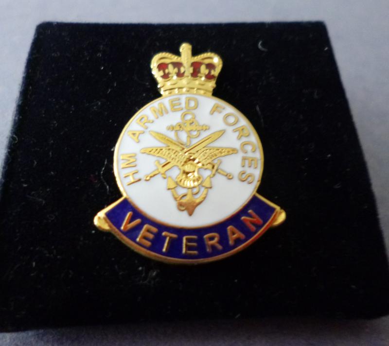 UK Veteran's Badge.