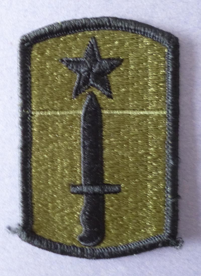 USA : Army 205th Infantry Brigade Shoulder-flash - Subdued version.